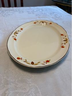Hall Autumn Leaf Platter