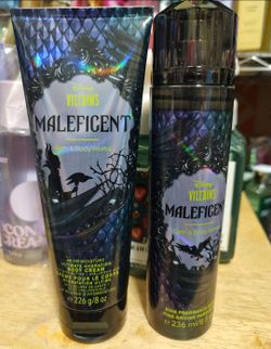 Bath & Body Works Disney maleficent set $20