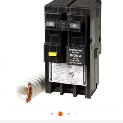 Homeline 2 Pole 40 Amp Gfci Braeker