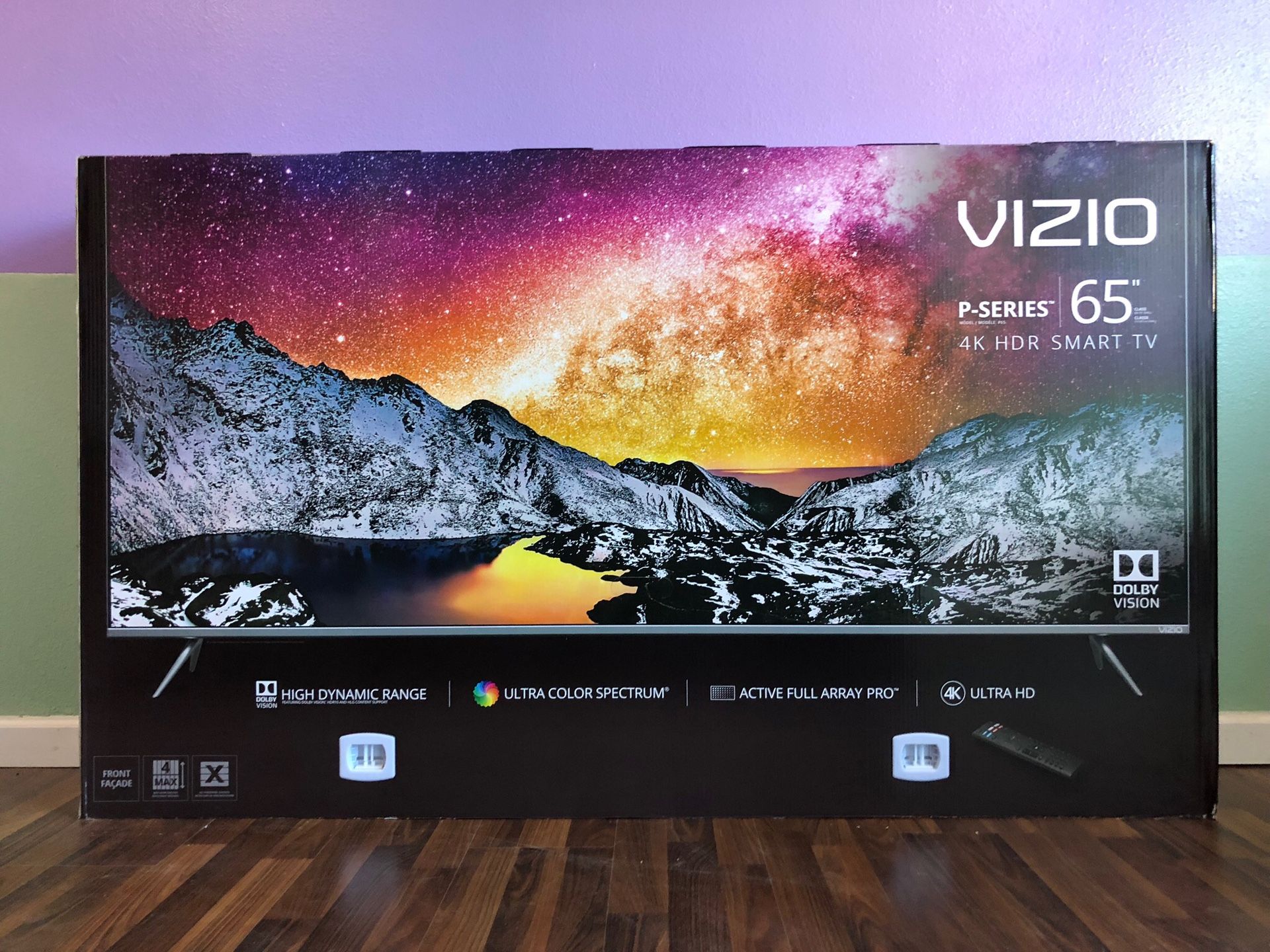 VIZIO P65-F1 65” P SERIES 4K UHD HDR LED SMART TV 120HZ 2160P *FREE DELIVERY*