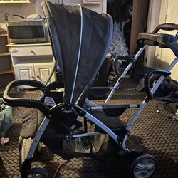 Sit And Stand Stroller Graco