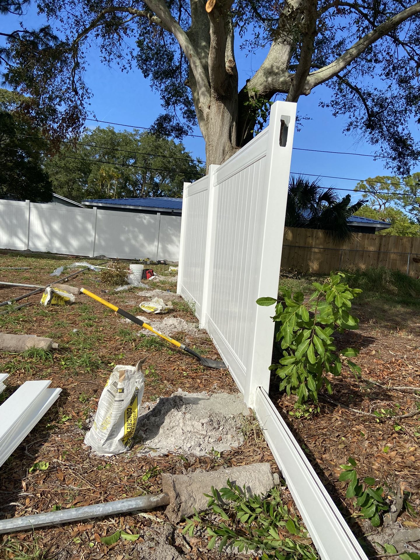 Vinyl Fence