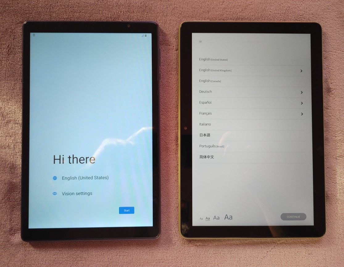 Two Tablets