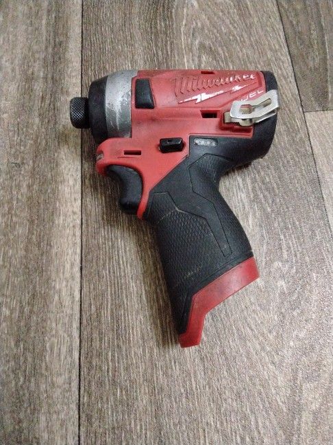 Milwaukee M12 fuel Brushless Impact Driver USED Works Perfect 60$ Obo No Battery Included 60 firm With Battery