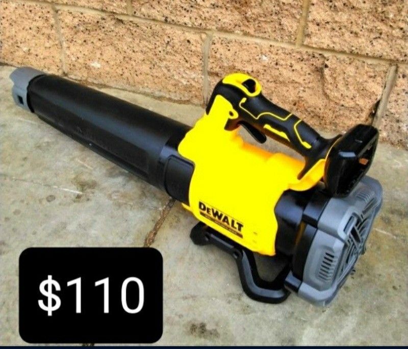 DEWALT 20V Max Leaf Blower, Cordless, Handle, 125-MPH, 450-CFM, Tool-Only