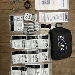 Zynex NexWave Therapy Machine – Complete Kit – Works Perfect