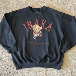 Vintage Original Inaka Power Teddy Crewneck Sweatshirt 