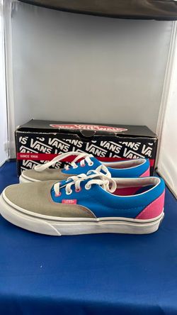Vans Low-Top Sneakers Blue Pink light grey