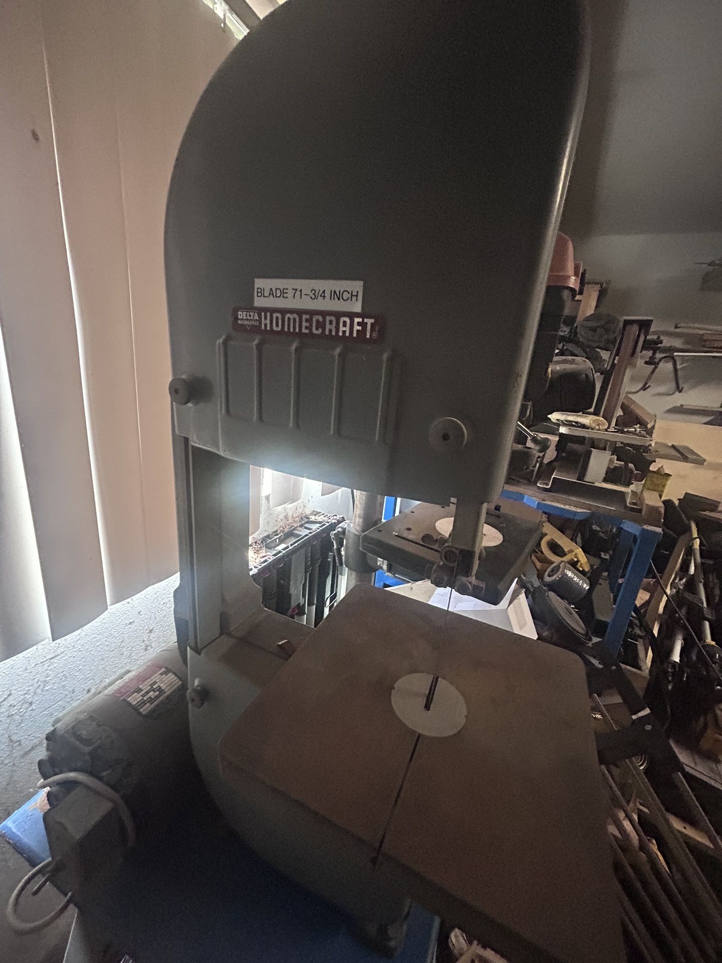 Homecraft Bandsaw
