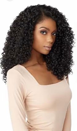 New Curls Kinks wig- Kinky Edges - 13X6 Kinky Natural Wave 18 inch Synthetic. Only color is Balayage Gold
