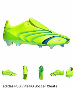 Adidas F50 Tunit Elite FG Soccer Cleats size 10 | Size 8