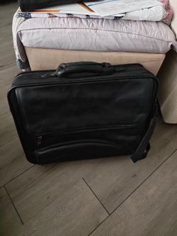 Leather office bag