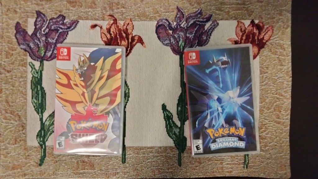 2 Nintendo Pokemon Switch games