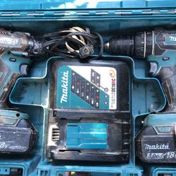 Makita Impact And Drill Kit