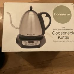 Buenavida 1 L Gooseneck Kettle digital
