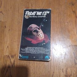 Friday The 13th The Final Chapter Vhs