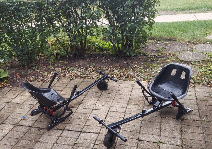 USED/2 x Gotrax Hoverboard Kart Seat Attachment Accessory