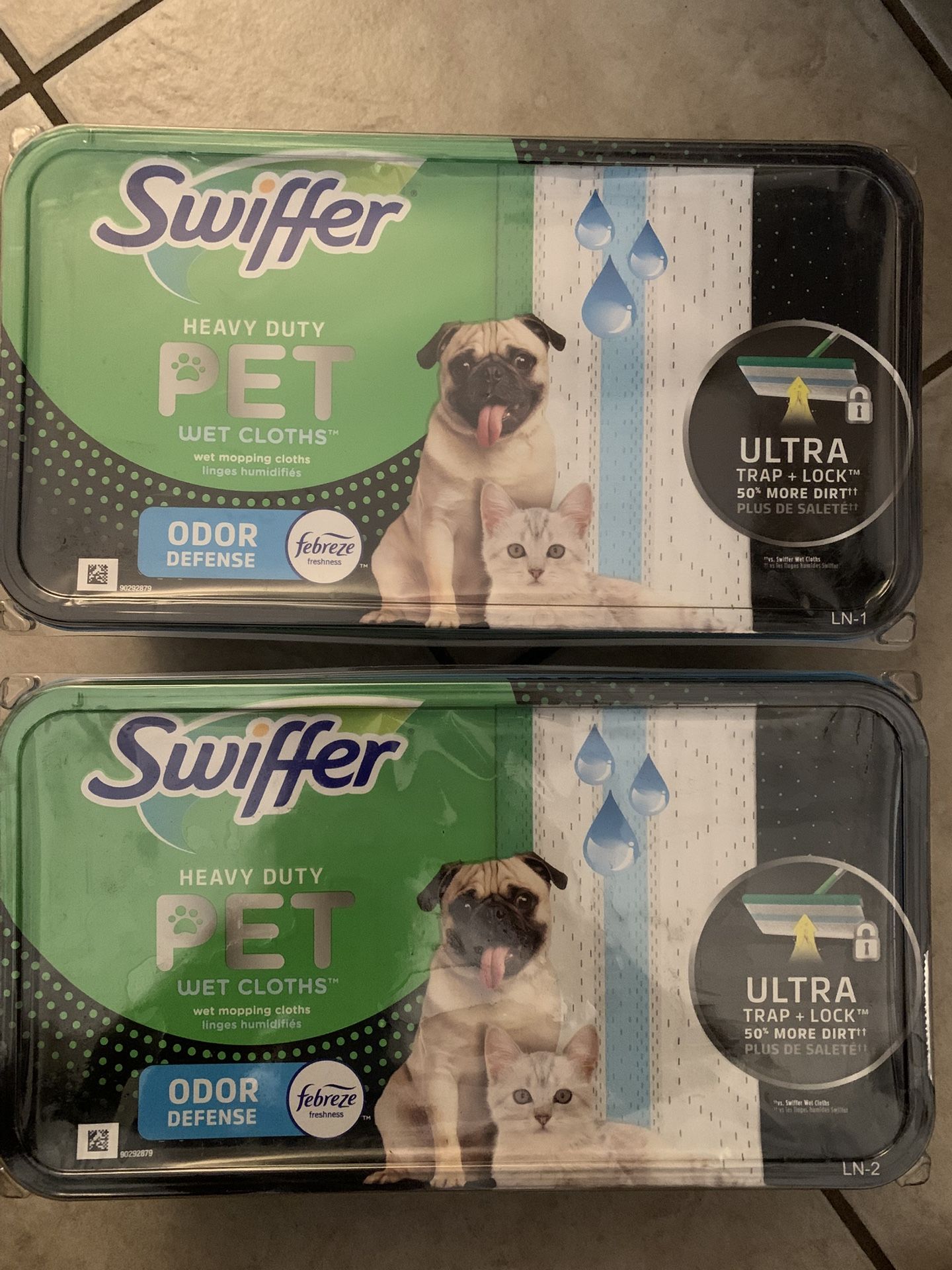 Swiffer Heavy Duty Wet Cloths 20 Ct Each