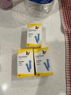 Freestyle  Lancets 100 each