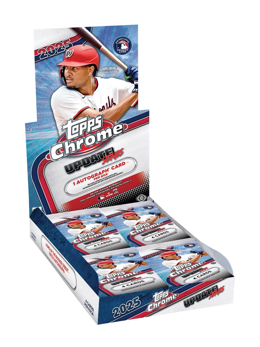 2025 Topps Chrome Update Baseball Hobby Box Sealed