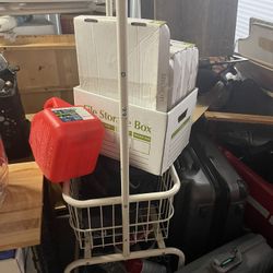 Laundry Basket Cart