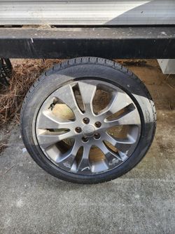 18.5-in OEM FullSize Spare Tire w/ Kit for Impreza WRX STI - $300