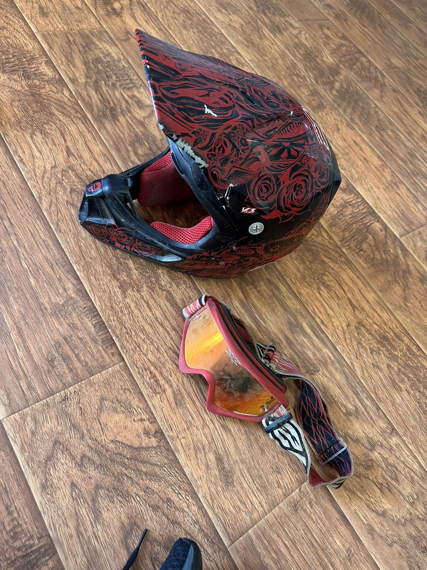 Fox Moto Helmet