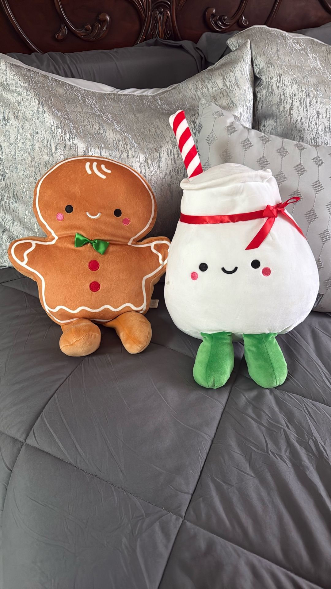 Gingerbread And Milk Magnetic Plush Set Two For $5 Set