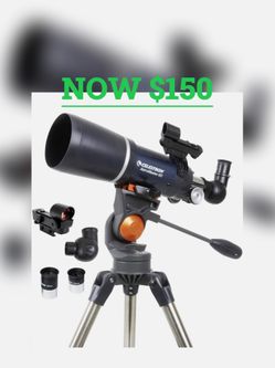 Celestron - AstroMaster 80AZS Refractor Telescope