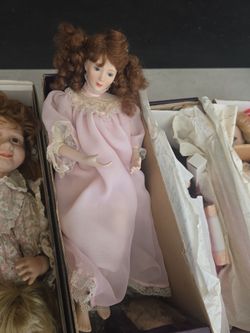 Purcelin dolls collection 50 all