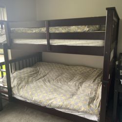 Full Over Full Bunk Bed For Sale