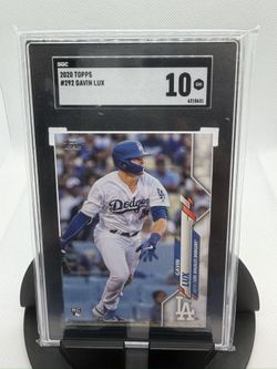 2020 Topps Gavin Lux ROOKIE #292 - SGC 10 GEM MINT 💎 Dodgers RC