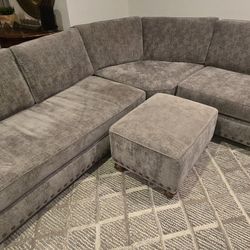 Sectional Sofa Reupholstered 