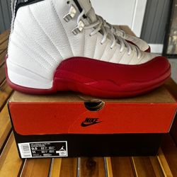 Jordan 12 Cherry 9 1/2 $200 NEW!!!!