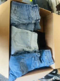 Box Of Jeans