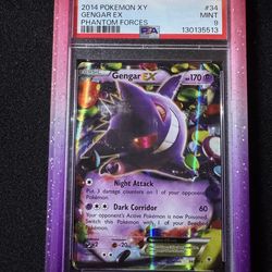 Gengar Ex Psa 9 w/ Radiant Guard