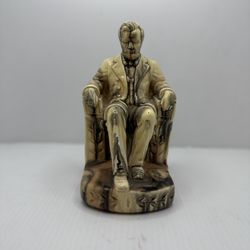 Vintage Ceramic Abraham Lincoln One Of A Kind Hand Made 