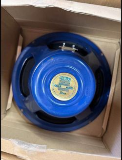 Celestion Blue 8 ohm 12" Speaker.