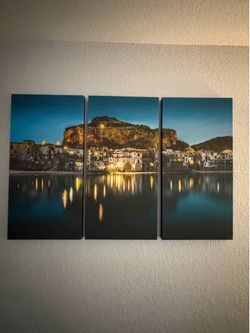 3 piece Wall Decor Italy Theme