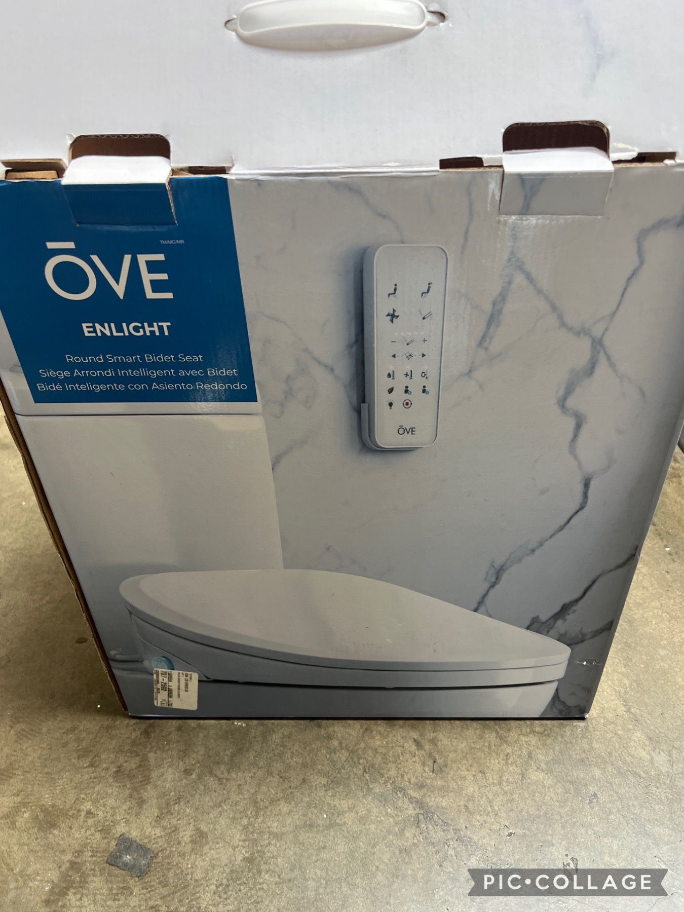 OVE Decors Enlight Smart Bidet Toilet Seat with Remote Control for Sale