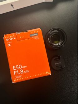 Sony E 50mm f/1.8 OSS Lens (E-Mount) Excellent Condition