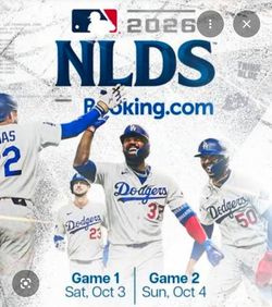 Dodgers NLDS Postseason