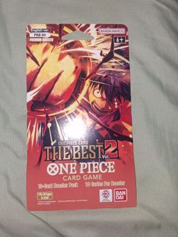 One piece card game " The Best Vol 2