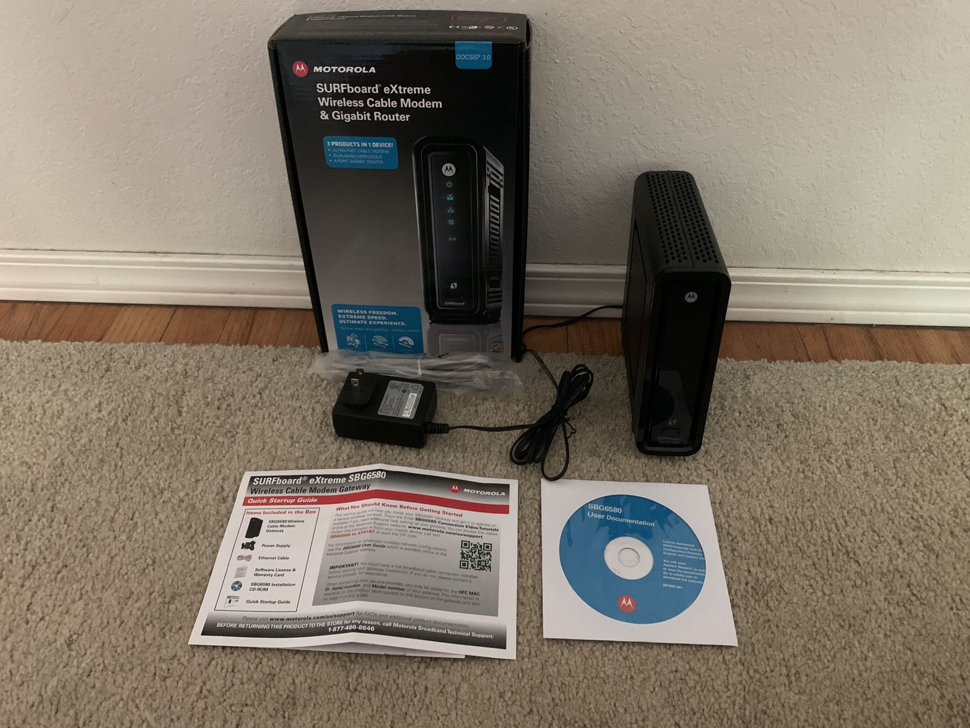 Motorola SURFboard Cable Modem & Router