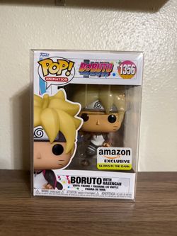 Funko Pop!: BORUTO w/ RASENGAN #1356 Glow In the Dark Amazon Exclusive Naruto