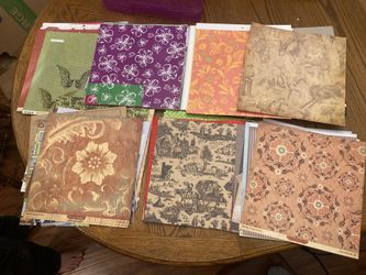 Loose scrapbooking pages Over 200