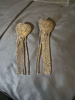Heart sparkle  earrings