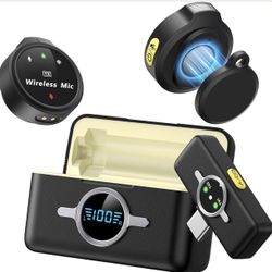 Wireless Lavalier Microphone for iPhone/Android