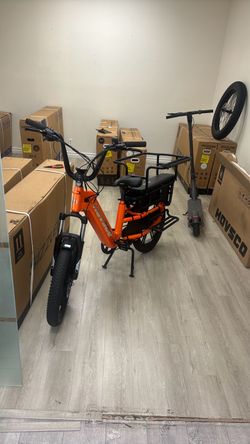 Brand new hovcart 1000 out the door family ebike electric bike that fit two toddler