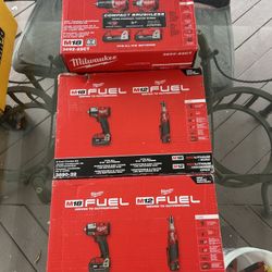 3 sets Milwaukee Tool M18